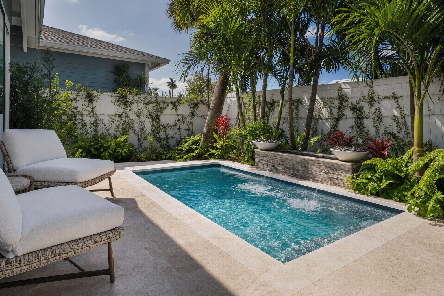 fiberglass plunge pool clearwater in St. Petersburg, FL