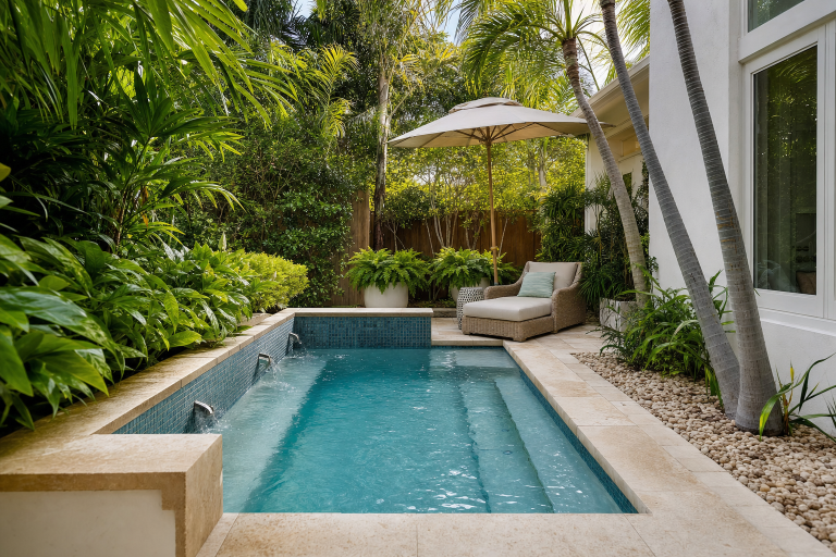 plunge pools for small backyards Tampa, FL in St. Petersburg, FL